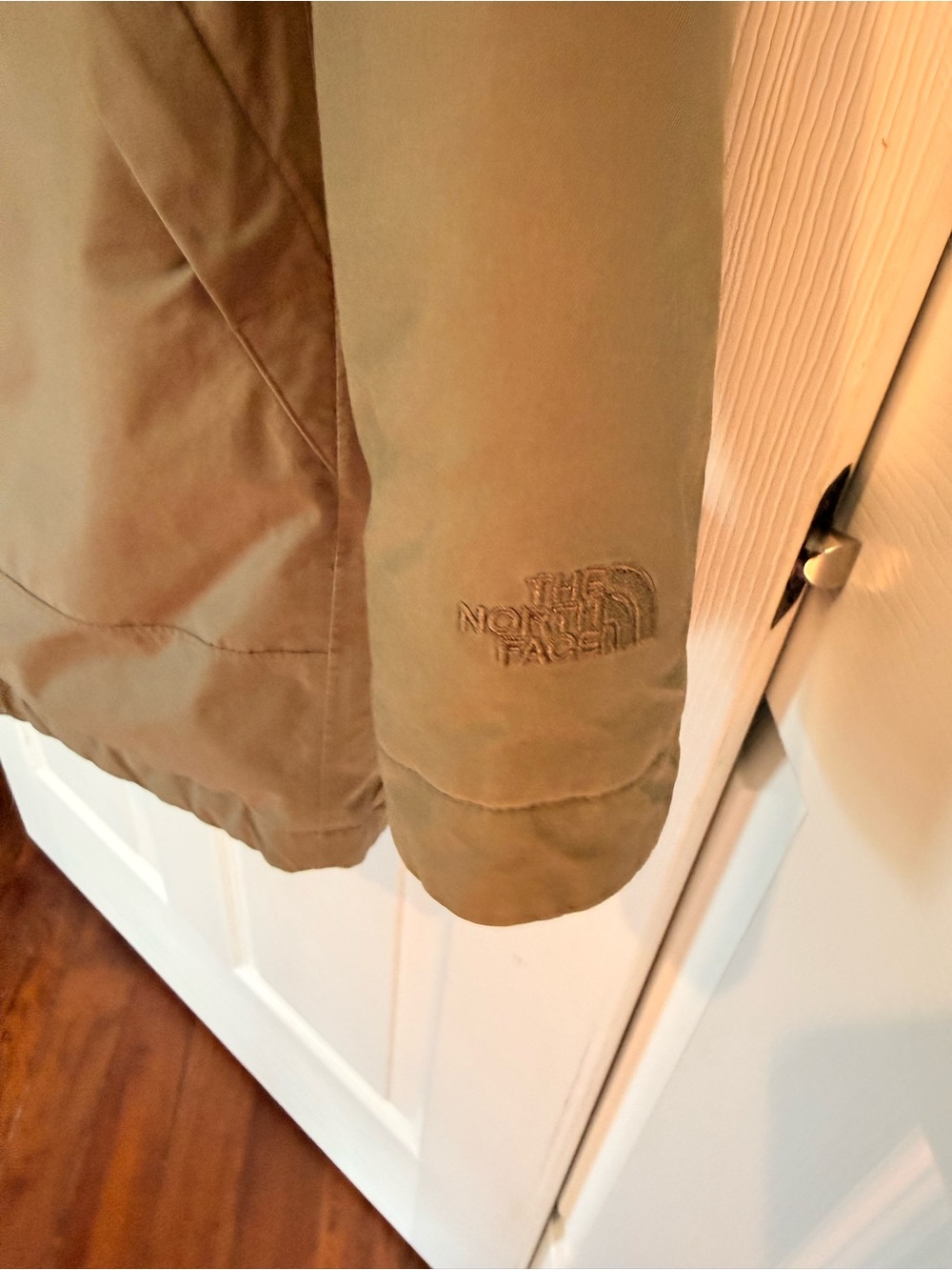 The North Face Women's Hooded Parka Jacket - Olive - Picture 8 of 12